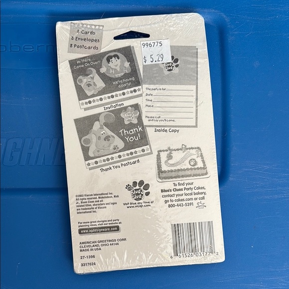 Blues Clues Gift Set Backpack Puzzle Magnets Cards Book Y2K - Picture 9 of 13